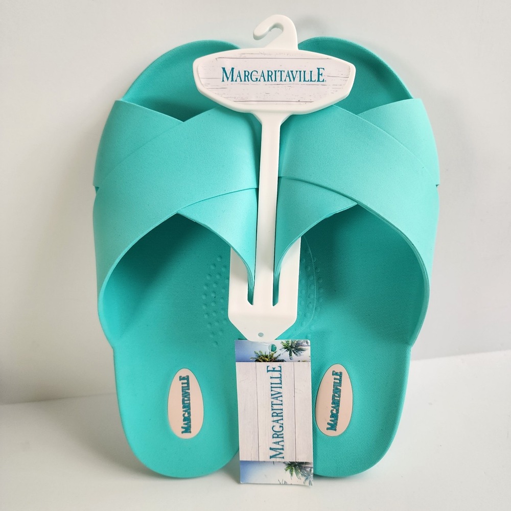 Margaritaville Women's Maxwell Flip-Flop, Sea Glass, Size Large‎